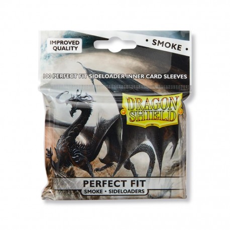 Perfect Fit Sideloading Smoke Sleeves Dragon Shield (x100)