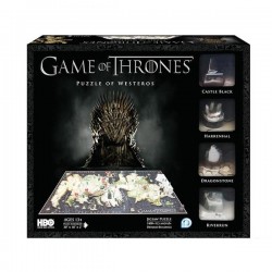 Game of Thrones - 4D Cityscape - Puzzle - Westeros