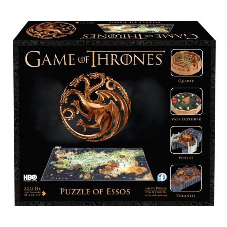 4D Cityscape - Game of Thrones - Essos Puzzle (EN)