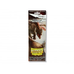 Dragon Shield - 100 Protège-cartes Standard - Perfect Fit Sealable Smoke