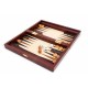 Backgammon - Coffret Acajou (28x15cm)