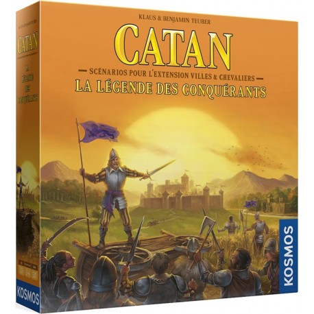 Catan La Légende des Conquérants - Scénarios pour l'extension Villes et Chevaliers (FR)