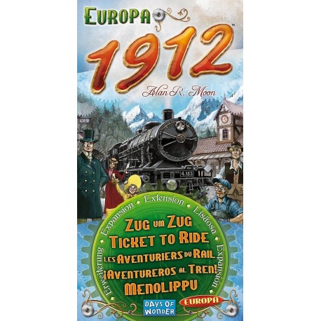 Les Aventuriers du Rail - Europa 1912 Ticket to Ride (Multi)