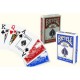 Cartes à jouer Bicycle Prestige 100% en plastique Poker