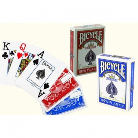 Bicycle Prestige Rider 100% Plastic Poker Playing Cards