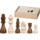 Philos - Pièces d'échecs en bois - Hauteur du roi 76 mm