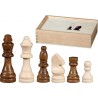 Philos - Wooden Chess Pieces - King height 76 mm