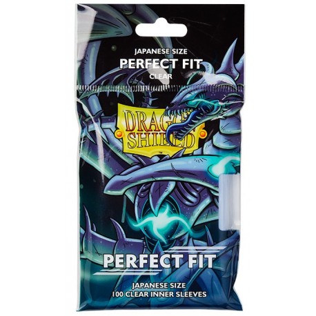 Dragon Shield - Small Sleeves - Perfect Fit (Japanese Size) Clear