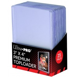 Ultra Pro - Toploader - Super Clear Premium Toploader (25) 35pt