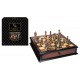 Kasparov - Jeu d'échecs - Grandmaster Silver and Bronze Chess Set - 47 cm