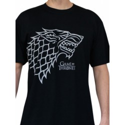 T-shirt Game of Thrones Stark Noir