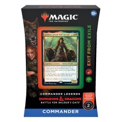 Commander Legends: Battle for Baldur's Gate - Commander Deck 4 - Exit from Exile (Red Green)