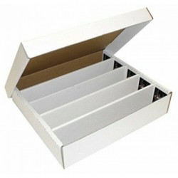 BCW - Storage Box - Boite de Rangement - 5 compartiments - 7000 cartes