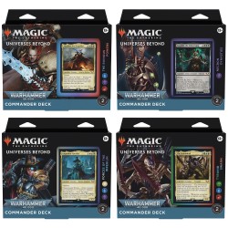 Universes Beyond: Warhammer 40,000 - Commander Deck - Set of 4 Decks