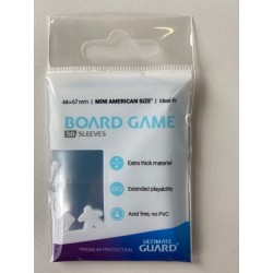 Ultimate Guard - 50 Sleeves - Board Game Size - Mini American