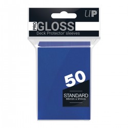 Ultra Pro - Standard Sleeves - Deck Protector Sleeves Gloss UP50 - Blue