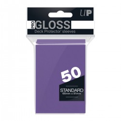 Ultra Pro - Standard Sleeves - Deck Protector Sleeves Gloss UP50 - Purple