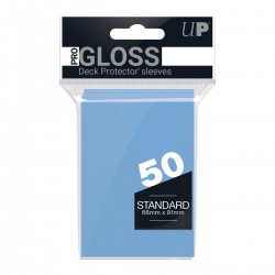 Ultra Pro - Protège-cartes Standard - Deck Protector Sleeves Gloss UP50 - Light Blue