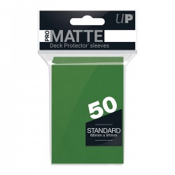 Ultra Pro - Standard Sleeves - Deck Protector Sleeves Pro-Matte 50 - Green