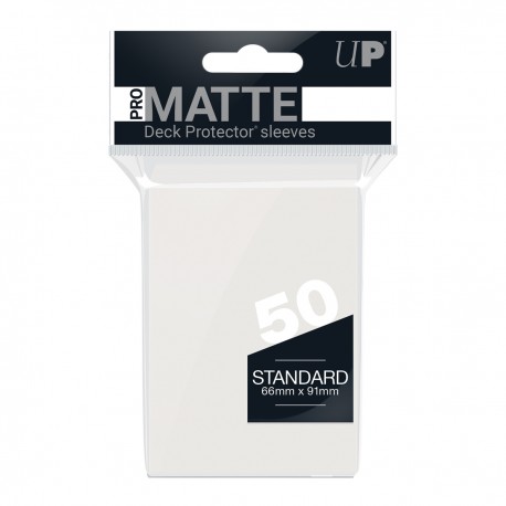 Ultra Pro - Standard Sleeves - Deck Protector Sleeves Pro-Matte 50 - Clear