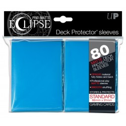 Ultra Pro - 80 Standard Sleeves - Eclipse Matte 80 - Light Blue