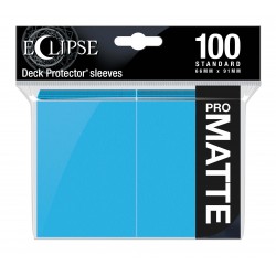 Ultra Pro - 100 Protège-cartes Standard - Eclipse Matte 100 - Sky Blue