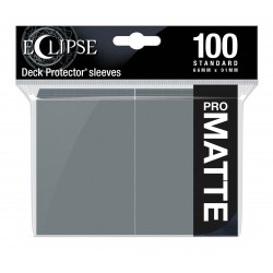 Ultra Pro - 100 Protège-cartes Standard - Eclipse Matte 100 - Smoke Grey