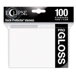 Ultra Pro - 100 Protège-cartes Standard - Eclipse Gloss 100 - Arctic White