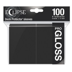 Ultra Pro - 100 Protège-cartes Standard - Eclipse Gloss 100 - Jet Black