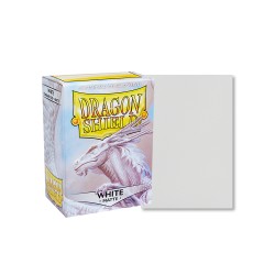 Dragon Shield - 100 Standard Sleeves - Matte 100 - White