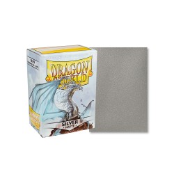 Dragon Shield - 100 Protège-cartes Standard - Matte 100 - Silver