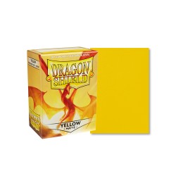 Dragon Shield - 100 Standard Sleeves - Matte 100 - Yellow