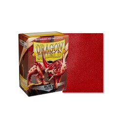 Dragon Shield - 100 Protège-cartes Standard - Matte 100 - Ruby