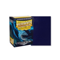 Dragon Shield - 100 Standard Sleeves - Matte 100 - Night Blue