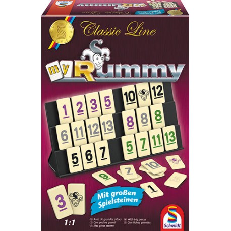 Rummikub Classic - Jeu de Société - Rami des Chiffres Version