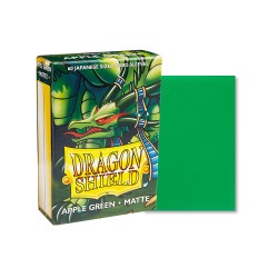 Dragon Shield - 60 Small Sleeves - Matte 60 Small - Apple Green