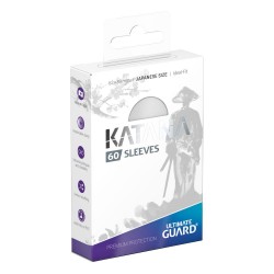 Ultimate Guard - 60 Protège-cartes Small - Katana Small Sleeves format japonais - White