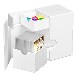 Ultimate Guard - Deck Case - Flip'n'Tray 100+ Monocolor - White