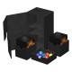 Ultimate Guard - Deck Case - Twin Flip'n'Tray 200+ Monocolor - Black