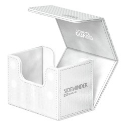 Ultimate Guard - Deck Case - SideWinder 80+ Monocolor - White