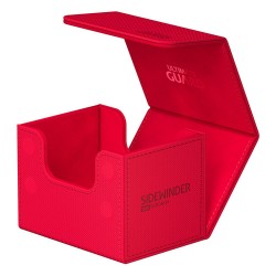 Ultimate Guard - Deck Case - SideWinder 100+ Monocolor - Red