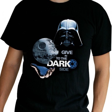 T-shirt Star Wars Dark Side Black