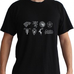 Game of Thrones - T-shirt - Sigles des maisons