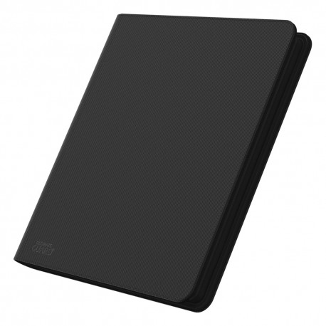 Ultimate Guard - XenoSkin Binder - QuadRow Zipfolio 12-Pocket - Black