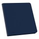 Ultimate Guard - XenoSkin Binder - QuadRow Zipfolio 12-Pocket - Blue