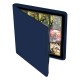 Ultimate Guard - XenoSkin Binder - QuadRow Zipfolio 12-Pocket - Blue