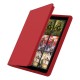 Ultimate Guard - XenoSkin Binder - QuadRow Zipfolio 12-Pocket - Red