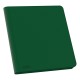 Ultimate Guard - XenoSkin Binder - QuadRow Zipfolio 12-Pocket - Green