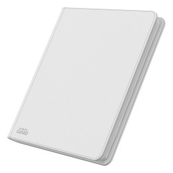 Ultimate Guard - XenoSkin Binder - QuadRow Zipfolio 12-Pocket - White