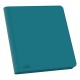 Ultimate Guard - XenoSkin Binder - QuadRow Zipfolio 12-Pocket - Petrol